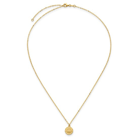 14K Circle with Eye